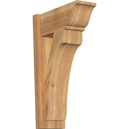 Ekena Millwork Legacy Traditional Rough Sawn Outlooker, Western Red Cedar, 8"W x 18"D x 30"H OUT08X18X30LEC01RWR
